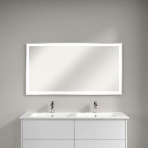 Villeroy & Boch Finero miroir lumineux A4681300 avec éclairage, 1300 x 700 x 25 mm