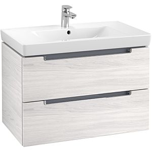 Villeroy & Boch Subway 2.0 Villeroy & Boch Subway 2.0 A69610E8 78.7x52x44.9cm, 2 pull-outs, chrome handle, white wood