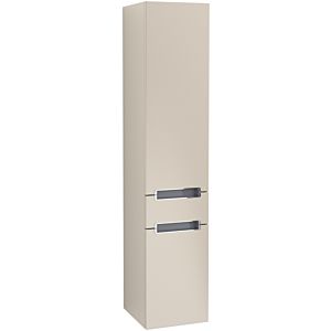 Villeroy and Boch Subway 2.0 cabinet A70710VK 35 x 165 x 37 cm, left, chrome handle, soft grey