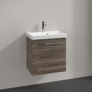 Villeroy and Boch Avento vanity unit A88801RK 53x51.4x35.2cm, stop on the right, 2000 door, Stone Oak