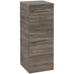 Villeroy and Boch Avento side cabinet A89500RK 35x89x37.3cm, hinged left, 2000 door, Stone Oak