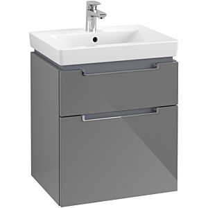 Villeroy & Boch Subway 2.0 Villeroy & Boch Subway 2.0 A90810FP 53.7x59x42.3cm, 2 pull-outs, chrome handle, glossy gray