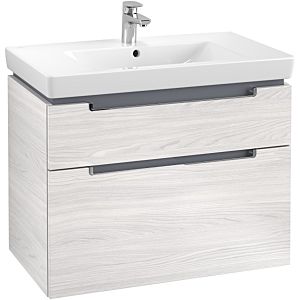 Villeroy & Boch Subway 2.0 Villeroy & Boch Subway 2.0 A91410E8 78.7x59x44.9cm, 2 pull-outs, chrome handle, white wood