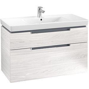 Villeroy & Boch Subway 2.0 Villeroy & Boch Subway 2.0 A91510E8 98.7x59x44.9cm, 2 pull-outs, chrome handle, white wood