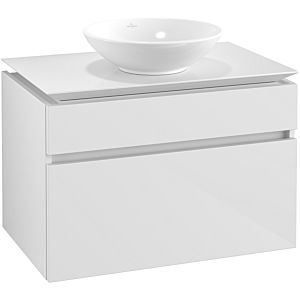 Villeroy & Boch Legato Waschtischunterschrank B57000DH 80x55x50cm, Glossy White