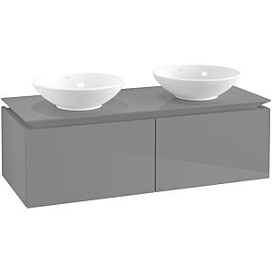 Villeroy & Boch Legato Villeroy & Boch vasque B58300FP 120x38x50cm, Glossy Grey