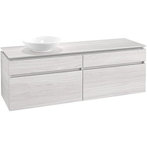 Villeroy & Boch Legato Waschtischunterschrank B59600E8 160x55x50cm, White Wood