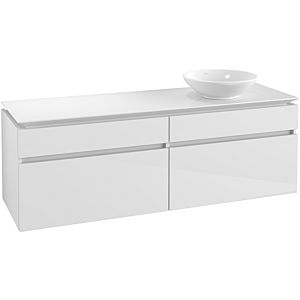 Villeroy & Boch Legato Waschtischunterschrank B59800DH 160x50x50cm, Glossy White