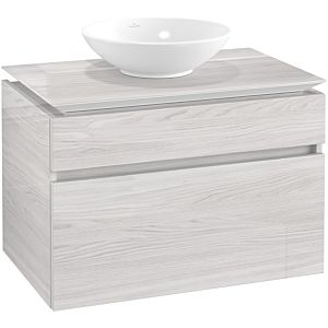 Villeroy & Boch Legato Waschtischunterschrank B60200E8 80x55x50cm, White Wood