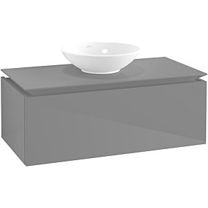 Villeroy & Boch Legato Waschtischunterschrank B60300FP 100x38x50cm, Glossy Grey