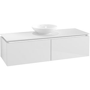Villeroy & Boch Legato Villeroy & Boch Legato B611L0DH 140x38x50cm, with LED lighting, Glossy White