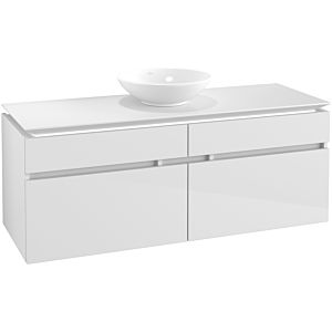 Villeroy & Boch Legato Villeroy & Boch Legato B612L0DH 140x55x50cm, with LED lighting, Glossy White