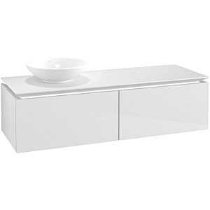 Villeroy & Boch Legato Villeroy & Boch Legato B613L0DH 140x38x50cm, with LED lighting, Glossy White