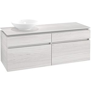 Villeroy & Boch Legato Waschtischunterschrank B61400E8 140x55x50cm, White Wood
