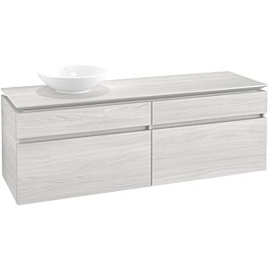 Villeroy & Boch Legato Waschtischunterschrank B67300E8 160x55x50cm, White Wood