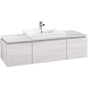 Villeroy & Boch Legato Waschtischunterschrank B68400E8 140x38x50cm, White Wood