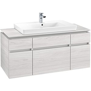 Villeroy & Boch Legato Waschtischunterschrank B69700E8 120x55x50cm, White Wood