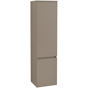 Villeroy & Boch armoire Legato B73001VG 40x155x35cm, articulée à droite, Truffle Grey