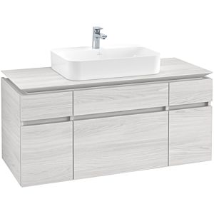Villeroy & Boch Legato Waschtischunterschrank B75800E8 120x55x50cm, White Wood