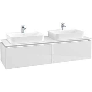 Villeroy & Boch Legato Villeroy & Boch Legato B767L0DH 160x38x50cm, with LED lighting, Glossy White