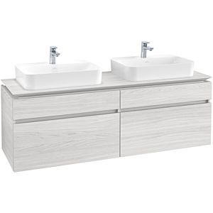 Villeroy & Boch Legato Waschtischunterschrank B76800E8 160x55x50cm, White Wood