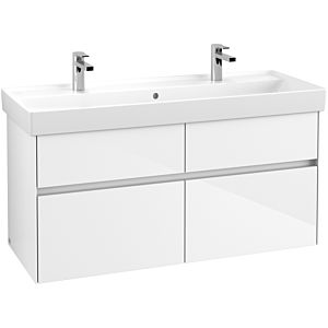 Villeroy & Boch Collaro Waschtischunterschrank C01200DH 115,4x54,6x44,4cm, Glossy White