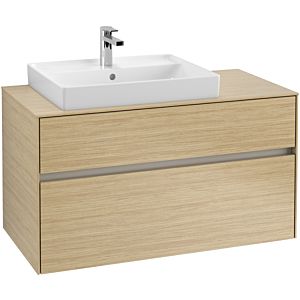 Villeroy & Boch Collaro Villeroy & Boch C01700VJ 100x54.8x50cm, lavabo gauche, Nordic Oak