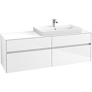 Villeroy & Boch Collaro Villeroy & Boch Collaro C02700DH 160x54.8x50cm, right washbasin, Glossy White