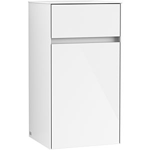 Villeroy & Boch Collaro side cabinet C03200DH 40.4x74.8x34.9cm, hinged left, Glossy White