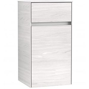 Villeroy & Boch Collaro side cabinet C03201E8 40.4x74.8x34.9cm, hinged on the right, White Wood