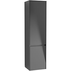Villeroy & Boch Collaro cabinet C03300PD 40.4x153.8x34.9cm, hinged left, black matt laquer