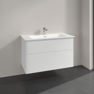 Villeroy & Boch Finero Bathroom furniture set S00503DHR1 washbasin with Glossy White , 801