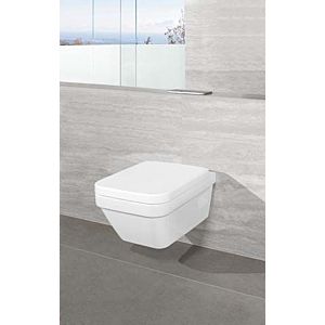 Villeroy & Boch Architectura MetalRim mur WC 5685HRR1 pack Combi , blanc c-plus, sans monture, avec siège WC