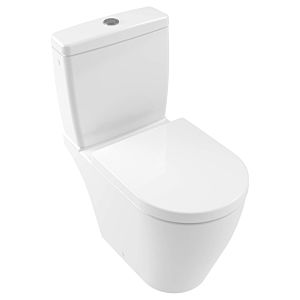 Villeroy und Boch Avento Tiefspül-WC für Kombi 5644R001 37x64cm, DirectFlush, bodenstehend, weiß
