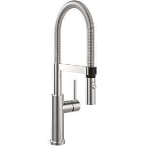 Villeroy and Boch Steel Expert 2. 1930 kitchen faucet Stainless Steel solid, swiveling Strahlregler