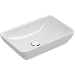 Villeroy and Boch Venticello built-in washbasin 411355RW 55x36cm, stone white C-plus, without tap hole, with overflow