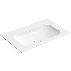 Villeroy and Boch Finion Villeroy and Boch Finion 416483R1 80x50cm, without tap hole, without overflow, white alpine C-plus
