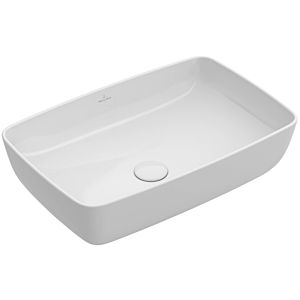 Villeroy and Boch Artis countertop washbasin 417258BCS8 58x38cm, without tap platform, without overflow, Sage Green