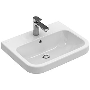 Villeroy & Boch Architectura MetalRim washbasin 41886GR1 60x47cm, white c-plus, with tap hole and overflow