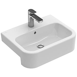 Villeroy & Boch Architectura MetalRim washstand 41905501 55x43cm, white, middle tap hole punched