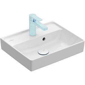 Villeroy and Boch Collaro Cloakroom basin 43344501 with overflow, 45x37cm, white