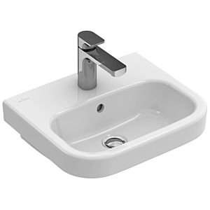 Villeroy & Boch Architectura MetalRim Cloakroom basin 437345R1, white c-plus, with tap hole and overflow