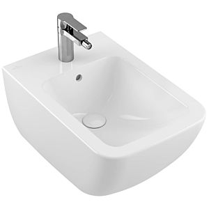 Villeroy and Boch Venticello wall Bidet 441100R1 37.5 x 56 cm, with tap hole, with overflow, white C-plus