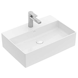 Villeroy & Boch Memento 2.0 lavabo 4A076101  60x42cm, 1 trou robinetterie, sans trop-plein, blanc