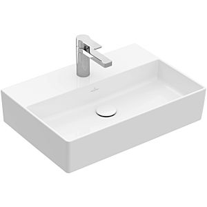 Villeroy &amp; Boch Memento 2.0 lavabo 4A225L01 50 x 42 cm, blanc alpin, avec trou pour robinetterie, sans trop-plein