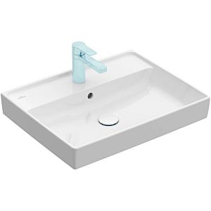 Villeroy and Boch Collaro washbasin 4A3360R1 with overflow, 60x47cm, white C-plus