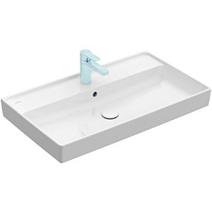Villeroy and Boch Collaro Villeroy and Boch Collaro 4A3380R1 with overflow, 80x47cm, white C-plus