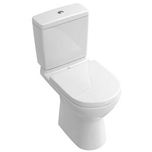 Villeroy and Boch freestanding washdown WC 5661R0T2 36 x 67 cm, horizontal outlet, for combination, white AntiBac C- Plus