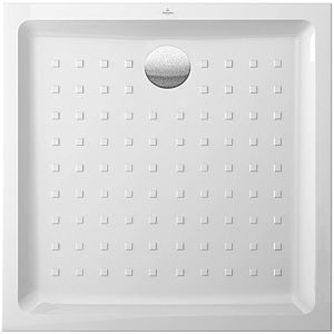 Villeroy & Boch O.Novo shower tray 60601001 100 x 100 x 6 cm, white, with knobbed surface