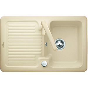 Villeroy and Boch 674500KG 800x510mm rectangle Snow White C +